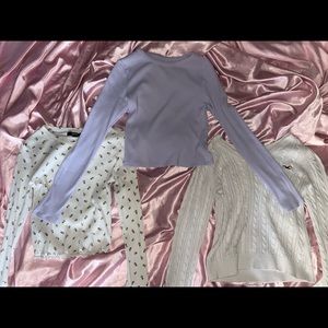 3-pack: Small- Cropped Sweater Bundle Deal